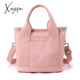 Xajzpa - Small Bag With Zipper This Thousand Layer Lady Single Shoulder Portable Thickened Canvas