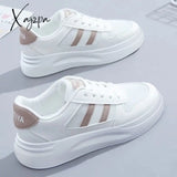 Xajzpa - Small White Shoes For Women Breathable Students Casual Sneakers Korean Style Mesh