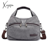 Xajzpa - Small Women Tote Bags Solid Lady Shoulder Bag Ladies Canvas Handbag Female Casual