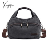 Xajzpa - Small Women Tote Bags Solid Lady Shoulder Bag Ladies Canvas Handbag Female Casual