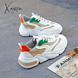 Xajzpa - Sneakers Ladies Rubber Non-Slip Sole 2023 Running Shoes Colorful Breathable Women Zapatos