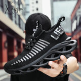 Xajzpa - Sneakers Women Breathable Running Shoes Men Size 36-46 Comfortable Black Casual Couples