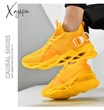 Xajzpa - Sneakers Women Breathable Running Shoes Men Size 36-46 Comfortable Black Casual Couples