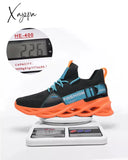 Xajzpa - Sneakers Women Breathable Running Shoes Men Size 36-46 Comfortable Black Casual Couples