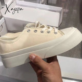 Xajzpa - Sneakers Women’s Sports Shoes Lolita Platform Vintage Casual Footwear Round Head Tennis