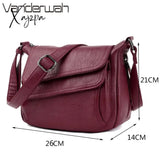 Xajzpa - Soft Leather Luxury Purses And Handbags Women Bags Designer Shoulder Crossbody For Sac A