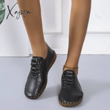 Xajzpa - Soft-Soled Women’s Single Shoes Women Retro Comfortable Flat Casual Woman Outdoor