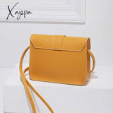 Xajzpa - Solid Color Crossbody Bag Lightweight Buckle Purse Shoulder Bags Women