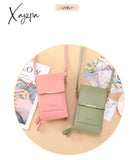 Xajzpa - Solid Color Pu Leather Crossbody Bags For Women Female Shoulder Simple Bag Lady Mini