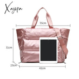 Xajzpa - Space Pad Cotton Tote Bag Winter Shoulder For Women Waterproof Nylon Feather Down