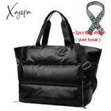 Xajzpa - Space Pad Cotton Tote Bag Winter Shoulder For Women Waterproof Nylon Feather Down