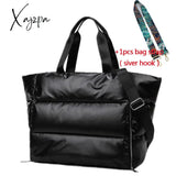 Xajzpa - Space Pad Cotton Tote Bag Winter Shoulder For Women Waterproof Nylon Feather Down