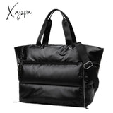 Xajzpa - Space Pad Cotton Tote Bag Winter Shoulder For Women Waterproof Nylon Feather Down