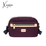 Xajzpa - Spring And Summer New Messenger Bag Women’s Simple Waterproof Soft Cloth Shoulder