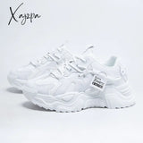 Xajzpa - Spring Autumn 2023 New Designer Women’s Platform Sneakers Black Casual Shoes For Women