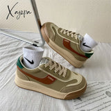 Xajzpa - Spring New Sports Dad Shoes Women’s Sneakers Vulcanize Casual Canvas Tennis Flat