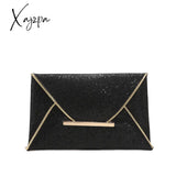 Xajzpa - Stylish Glitter Clutch Wallet Flap Coin Purse Lightweight Portable Evening Bag For Party