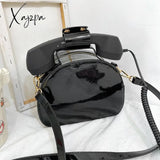 Xajzpa - Stylish Women Telephone Shaped Crossbody Pu Leather Shoulder Bag Female Casual Handbag