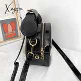 Xajzpa - Stylish Women Telephone Shaped Crossbody Pu Leather Shoulder Bag Female Casual Handbag