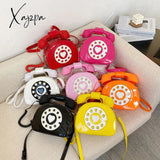 Xajzpa - Stylish Women Telephone Shaped Crossbody Pu Leather Shoulder Bag Female Casual Handbag