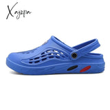 Xajzpa - Summer Men Sandals Light Eva Men’s Casual Shoes Hole Clogs Lovers Home Garden Outdoor