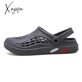 Xajzpa - Summer Men Sandals Light Eva Men’s Casual Shoes Hole Clogs Lovers Home Garden Outdoor