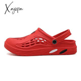 Xajzpa - Summer Men Sandals Light Eva Men’s Casual Shoes Hole Clogs Lovers Home Garden Outdoor