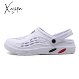 Xajzpa - Summer Men Sandals Light Eva Men’s Casual Shoes Hole Clogs Lovers Home Garden Outdoor