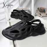 Xajzpa - Summer Men Slippers Comfortable Platform Outdoor Sandals Clogs Beach Flip Flops Male