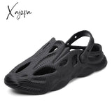 Xajzpa - Summer Men Slippers Comfortable Platform Outdoor Sandals Clogs Beach Flip Flops Male