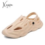 Xajzpa - Summer Men Slippers Comfortable Platform Outdoor Sandals Clogs Beach Flip Flops Male