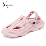 Xajzpa - Summer Men Slippers Comfortable Platform Outdoor Sandals Clogs Beach Flip Flops Male