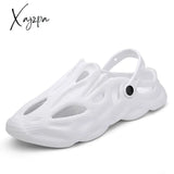 Xajzpa - Summer Men Slippers Comfortable Platform Outdoor Sandals Clogs Beach Flip Flops Male