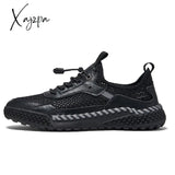 Xajzpa - Summer Men’s Casual Shoes Breathable Outdoor Mountain Chaussure Hommes Fashion Platform