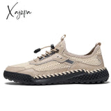 Xajzpa - Summer Men’s Casual Shoes Breathable Outdoor Mountain Chaussure Hommes Fashion Platform