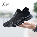 Xajzpa - Summer Men’s Shoes Light Sneakers Man Breathable Mens Casual Shoe Tenis Men Loafers Plus