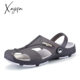 Xajzpa - Summer Men’s Slippers 8 Slip-On Garden Shoes Breathable Man Sandals Plus Size Male Beach