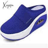 Xajzpa - Summer Sandals Fashion Platform Slippers Outdoor Casual Flip Flops Wedge Women Flats Mesh