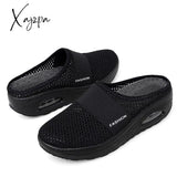 Xajzpa - Summer Sandals Fashion Platform Slippers Outdoor Casual Flip Flops Wedge Women Flats Mesh