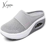 Xajzpa - Summer Sandals Fashion Platform Slippers Outdoor Casual Flip Flops Wedge Women Flats Mesh