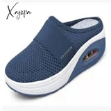 Xajzpa - Summer Sandals Fashion Platform Slippers Outdoor Casual Flip Flops Wedge Women Flats Mesh