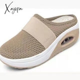 Xajzpa - Summer Sandals Fashion Platform Slippers Outdoor Casual Flip Flops Wedge Women Flats Mesh