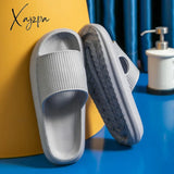 Xajzpa - Summer Women Cute Cartoon Slides Platform Flat Heel Eva Sole Soft Non Slip Lightweight