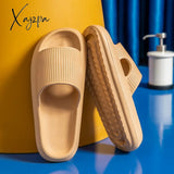 Xajzpa - Summer Women Cute Cartoon Slides Platform Flat Heel Eva Sole Soft Non Slip Lightweight