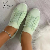 Xajzpa - Summer Women Shoes Mesh Light Breathable Flats Female Trainers Fashion Casual Mujer