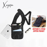 Xajzpa - Thin Nylon Chest Bag For Men Ipad Pocket Belt Man Black Tactical Sling Phone Wallet Purses