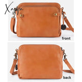 Xajzpa - Three-Layer Leather Crossbody Shoulder & Clutch Bag Bags Luxury Handbags Bali Wallet