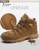 Xajzpa - Top Quality Men Hiking Boots New Autumn Winter Brand Outdoor Mens Sport Cool Trekking