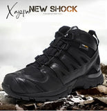 Xajzpa - Top Quality Men Hiking Boots New Autumn Winter Brand Outdoor Mens Sport Cool Trekking