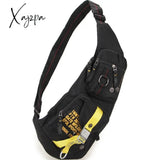 Xajzpa - Top Quality Nylon Men Sling Rucksack Chest Bag Satchel Travel Military Waterproof Cross